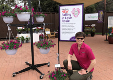 Joan Mazat of Ball Ingenuity featuring Trailing Dianthus Falling In Love Rose 